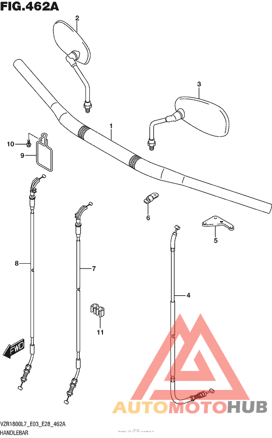 Handlebar (Vzr1800L7 E28)
