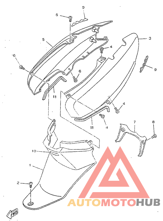 Боковые обтекатели