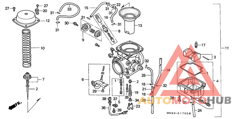 Carburetor assy