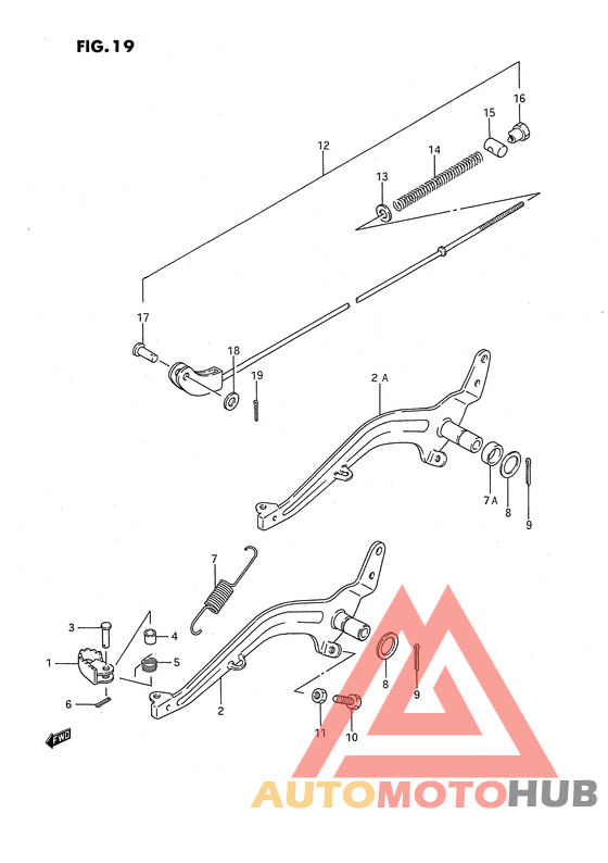 Передний суппорт