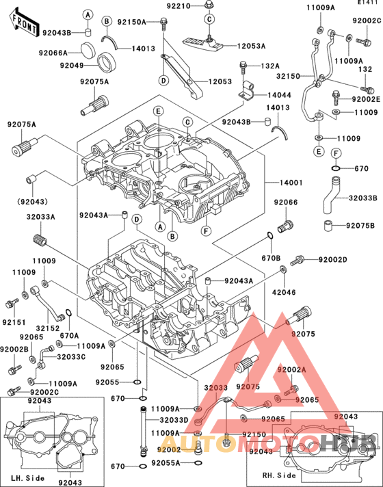Crankcase(1/2)