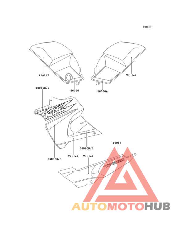 Decals(violet)(kle500-a4)
