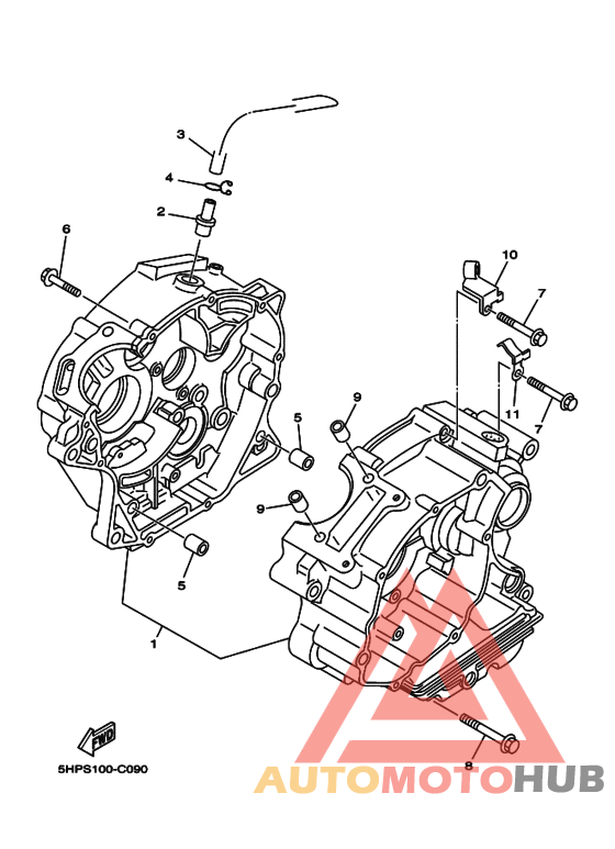 Картер двигателя