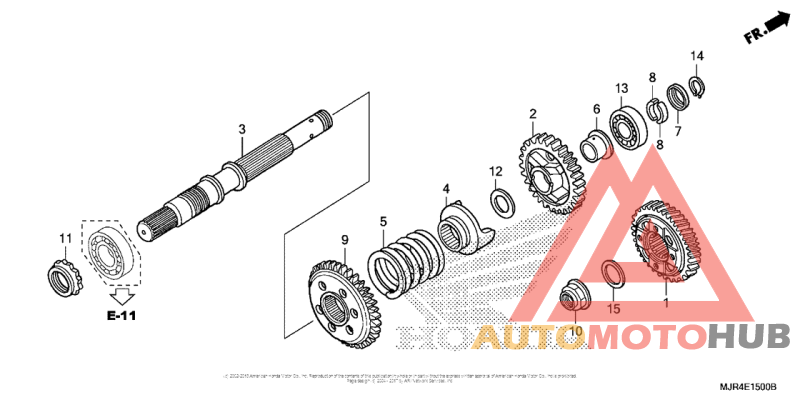 Вал ведущий
