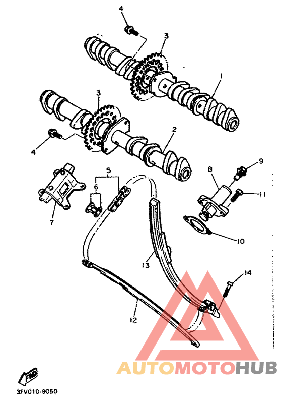 Camshaft. chain