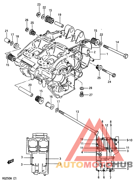 Картер двигателя