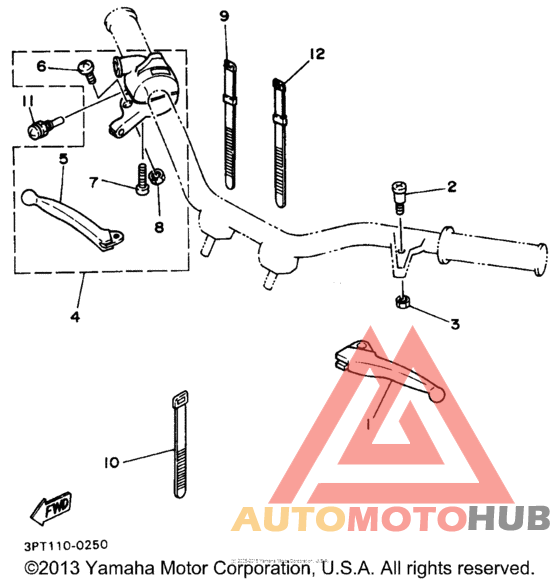 Handle switch - lever