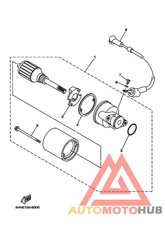 Стартерный мотор
