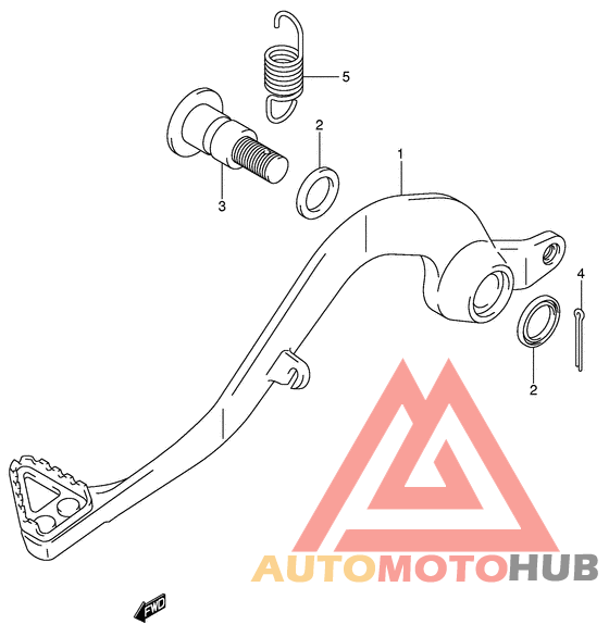 Передний суппорт