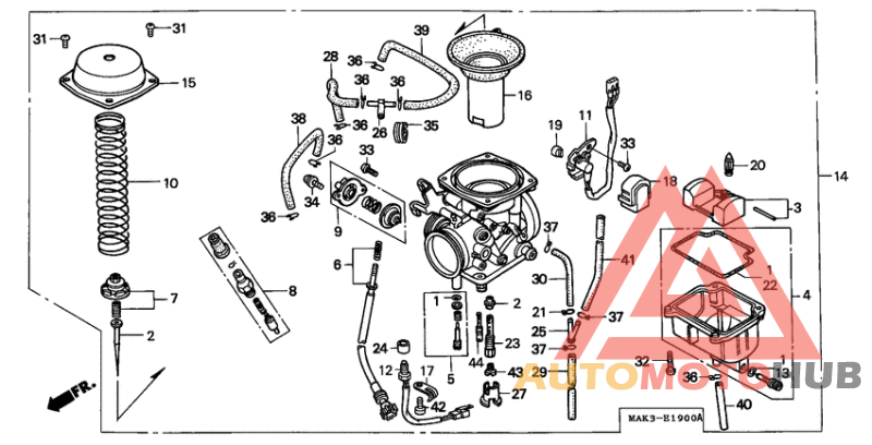 Carburetor assy