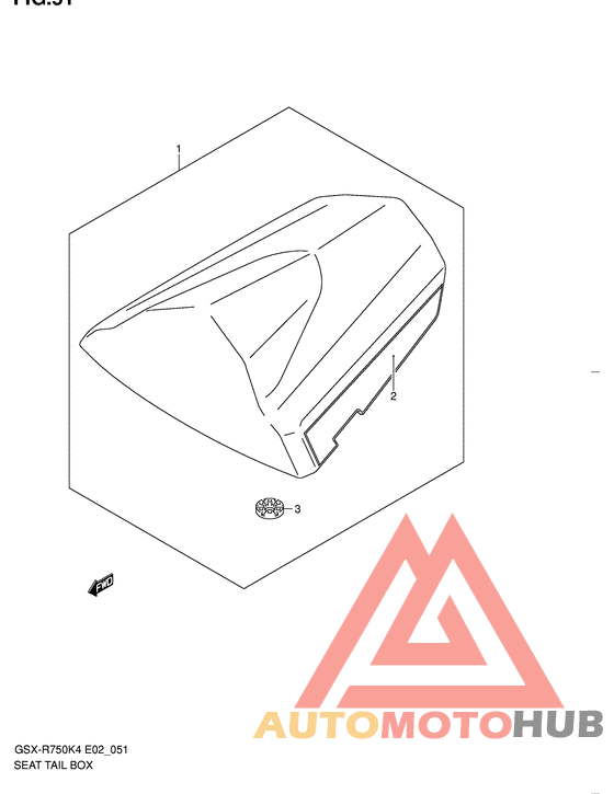 Seat tail box