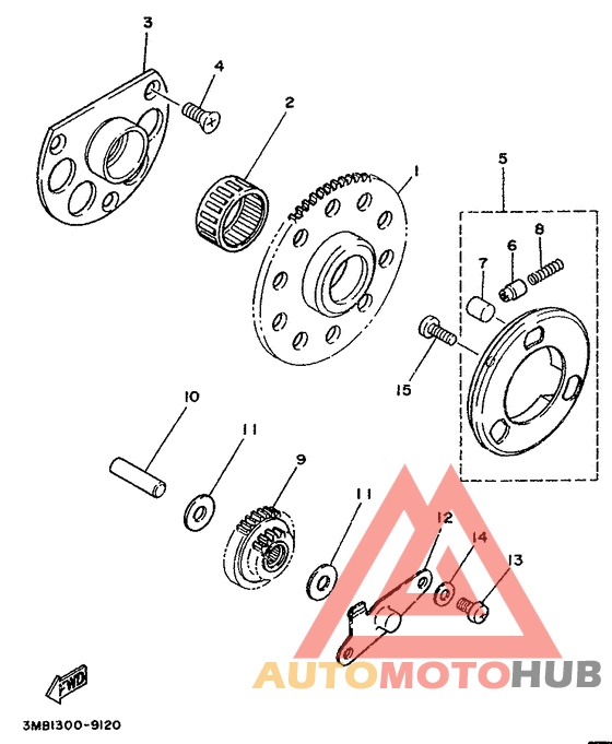 Муфта стартера