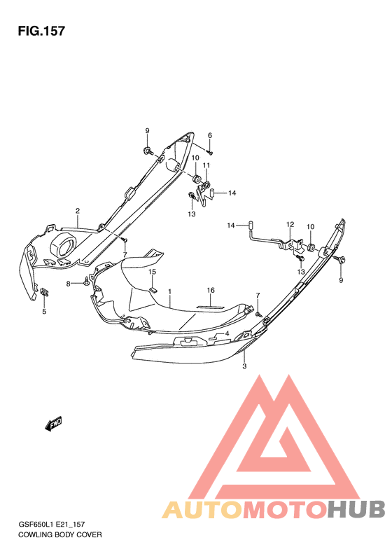 Cowling body cover