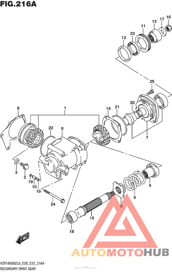 Secondary Drive Gear