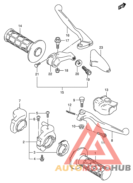 Рулевой рычаг