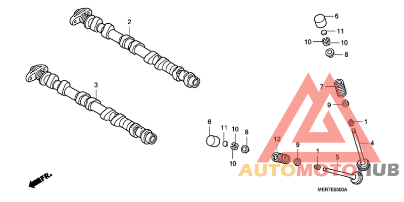 Распред вал/клапана