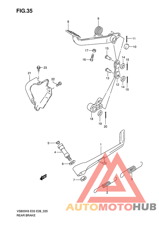 Передний суппорт