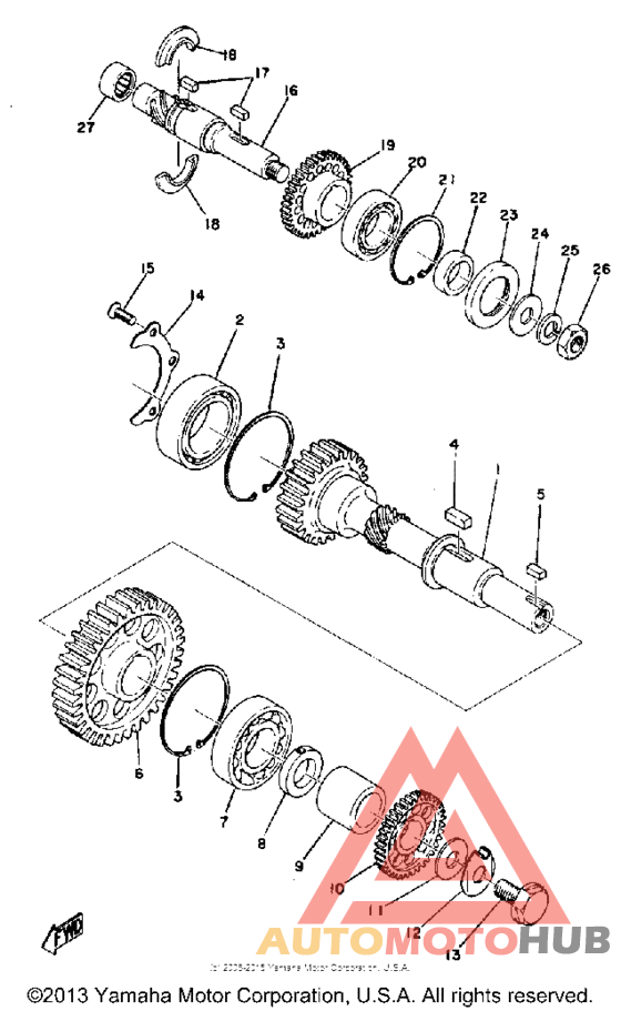 Counter shaft