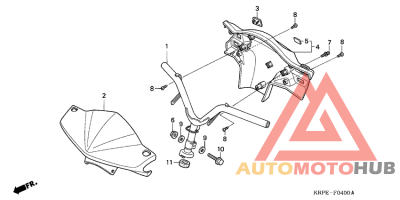 Steering handle/handle cover