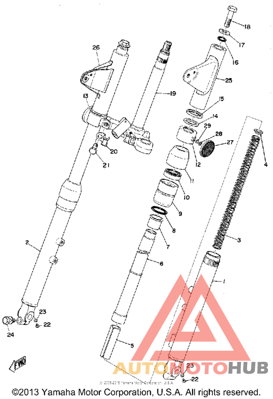Передняя вилка