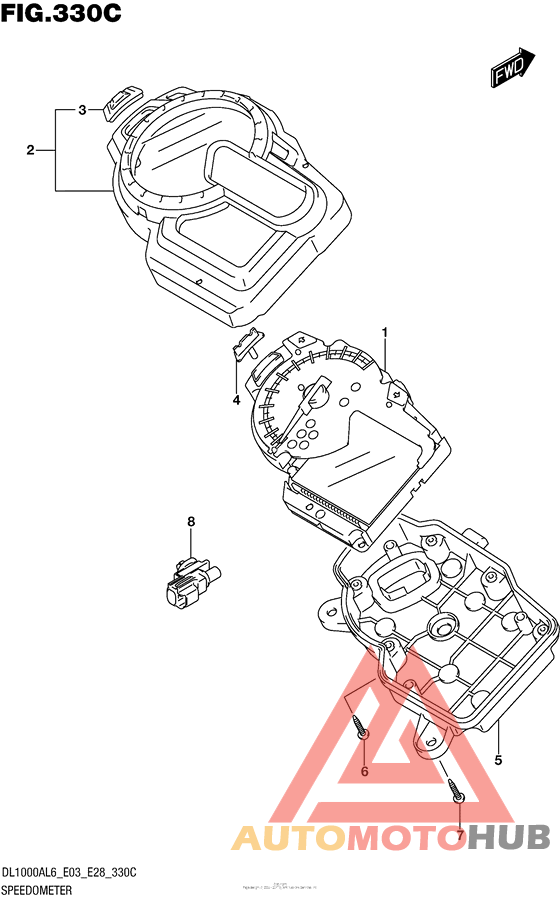 Speedometer (Dl1000Al6 E33)