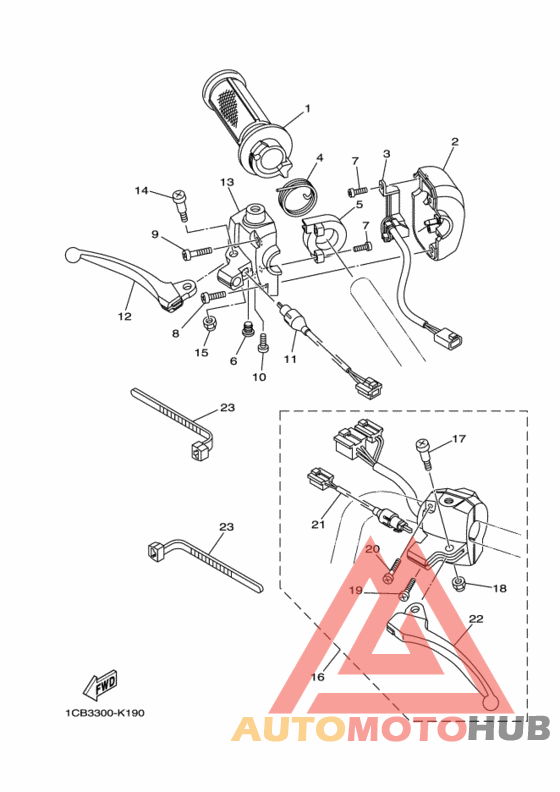 Handle switch & lever