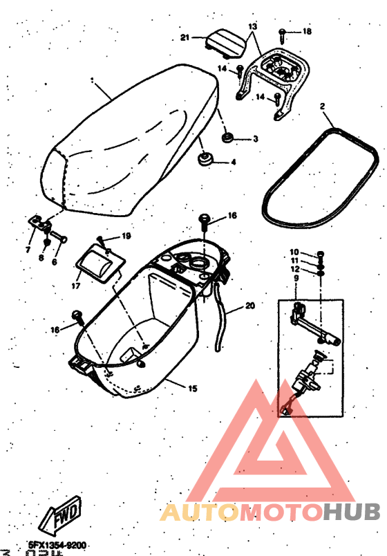 Сиденье и держатель