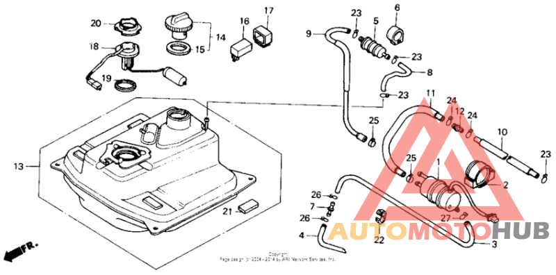 Fuel tank 90