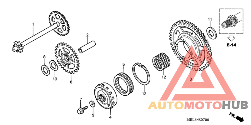Муфта стартера