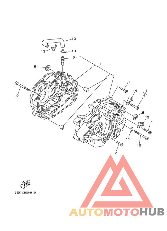 Картер двигателя