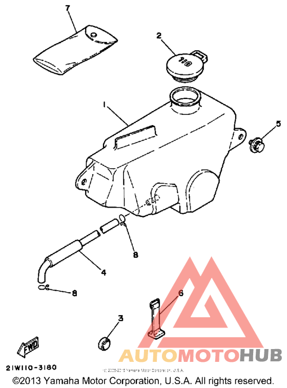 Oil tank - tool