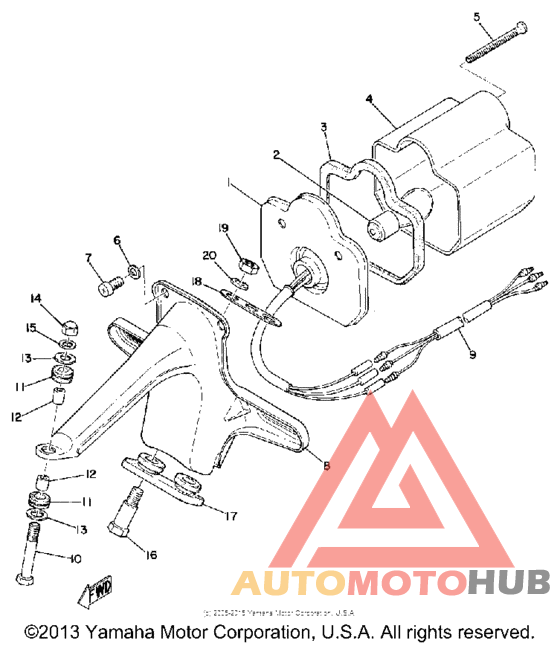 Задний фонарь