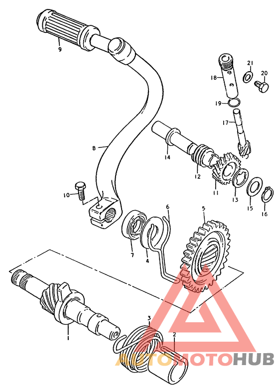 Ножной стартер
