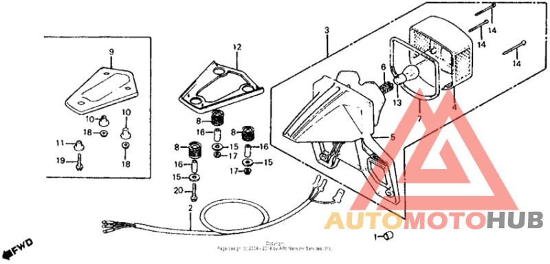 Taillight 79-82