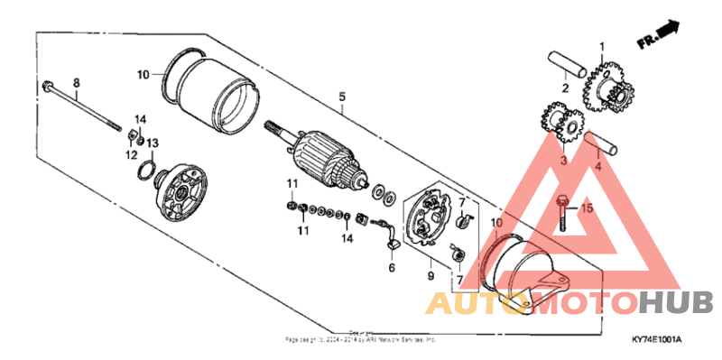 Starting motor 89-90
