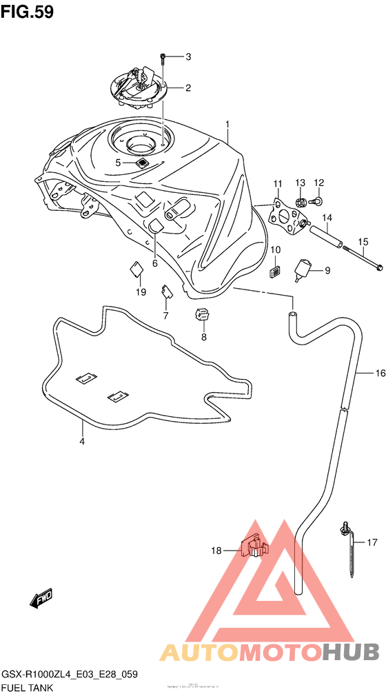 Fuel Tank (Gsx-R1000Zl4 E33)