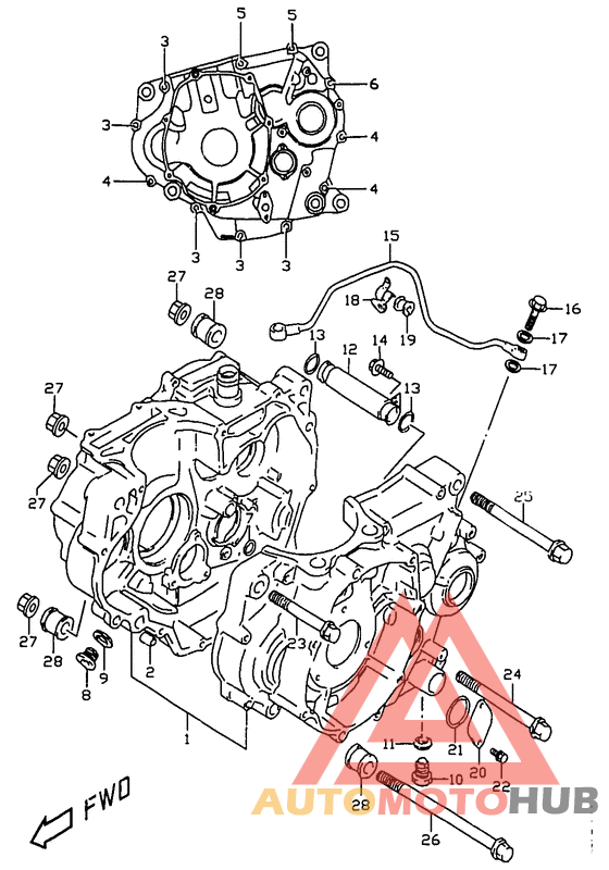 Картер двигателя