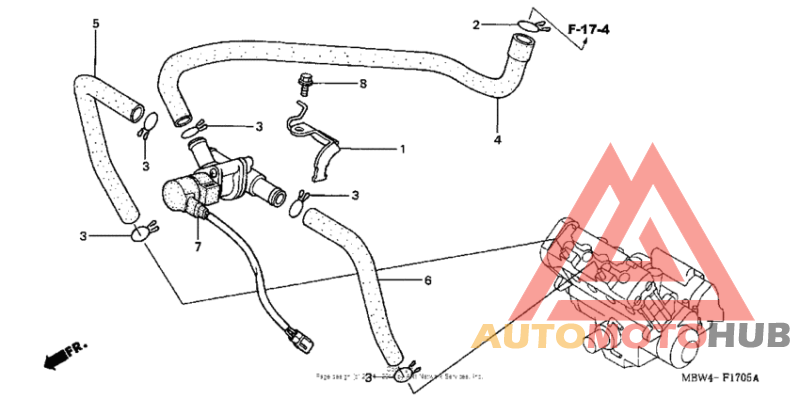 Air injection control valve ('01-'06)