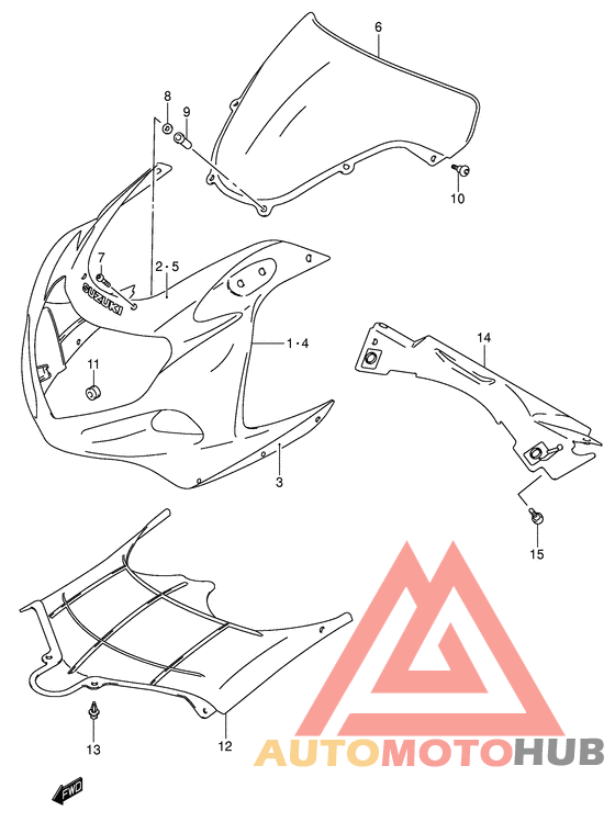 Cowling body