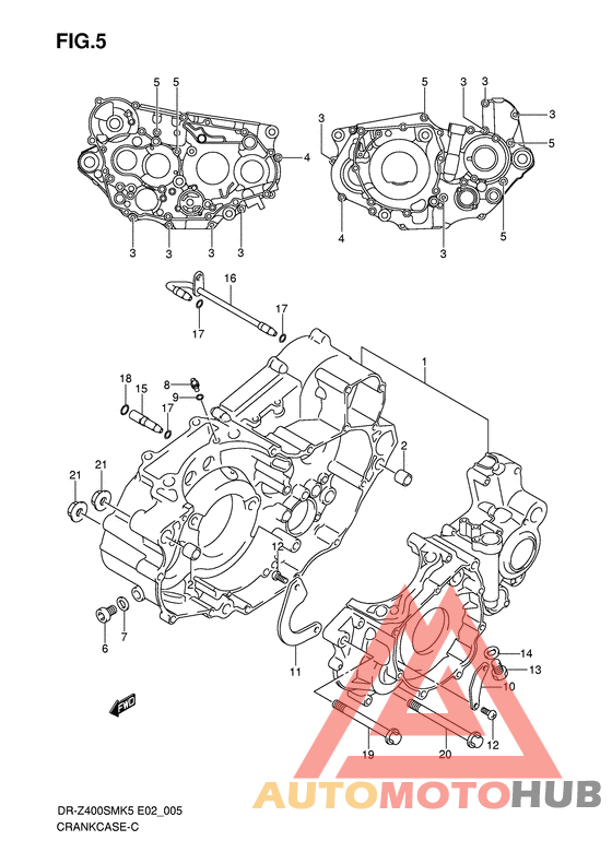 Картер двигателя