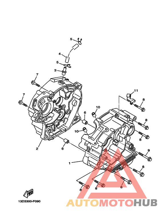 Картер двигателя