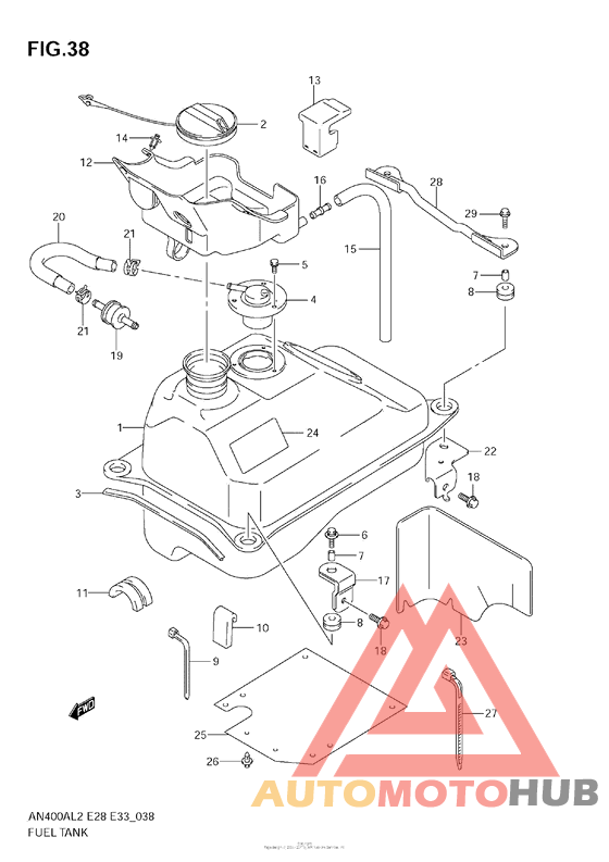 Fuel Tank (An400Za L2 E28)