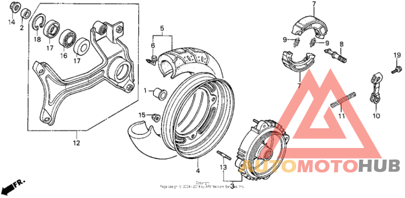 Rear wheel 86-87