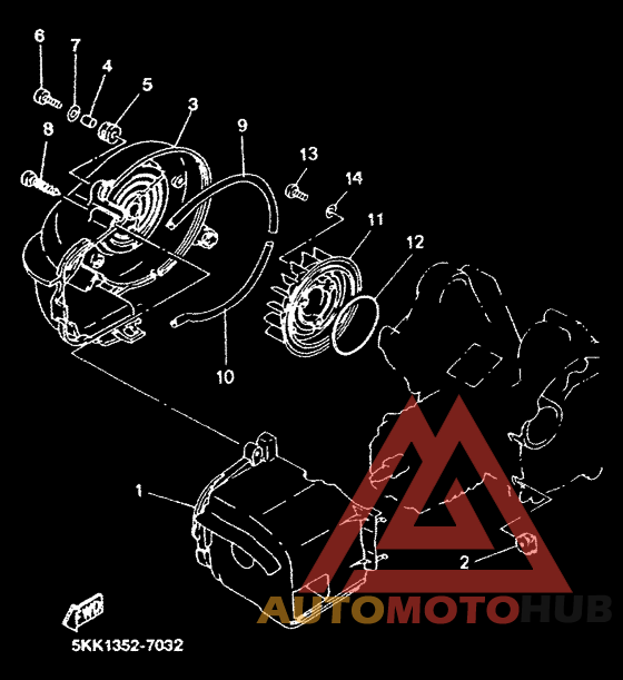 Воздухоотвод и вентилятор