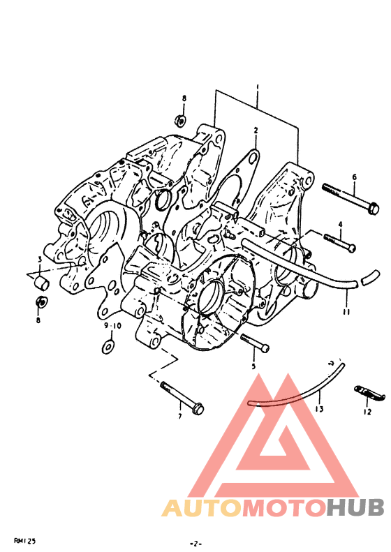 Картер двигателя