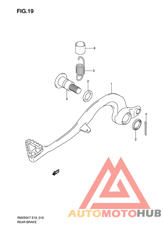 Передний суппорт