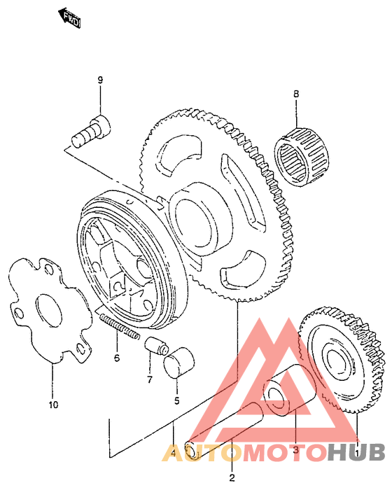 Муфта стартера