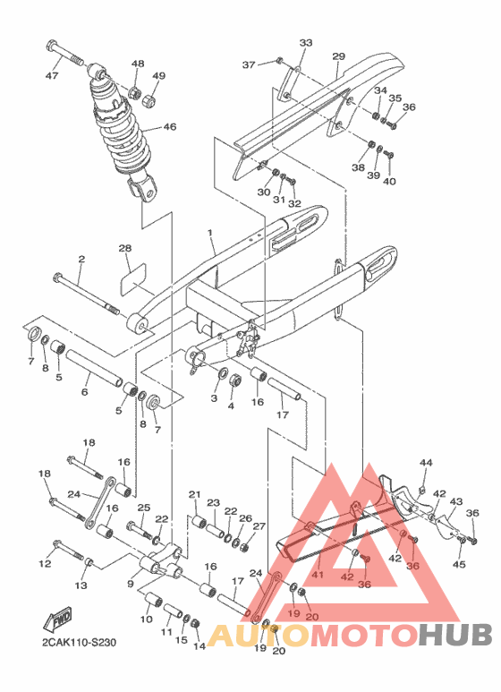 Rear arm & suspension