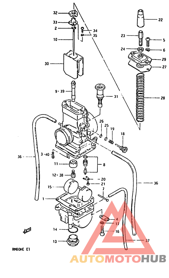 Carburetor assy
