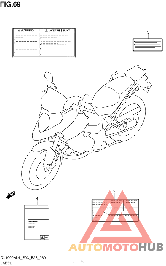 Label (Dl1000Al4 E28)